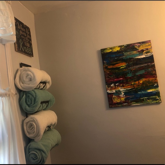 Acrylic wall art. One of a kind painting - Picture 5 of 6